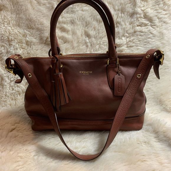 Coach Legacy Leather Molly Satchel in Brown - Picture 5 of 11